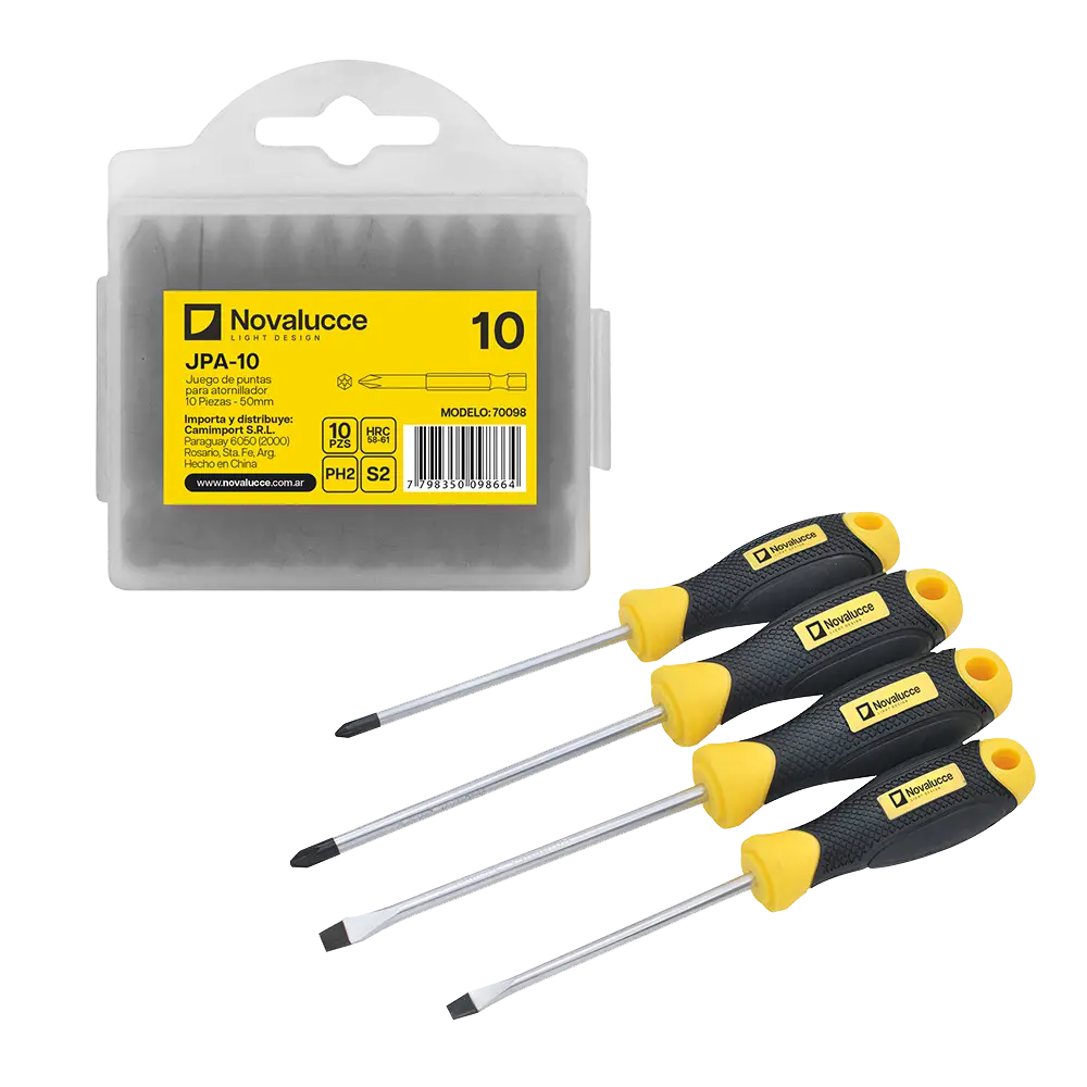 DESTORNILLADORES Y PUNTAS