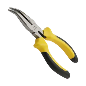 ALICATE DE PUNTA DOBLADA TIPO ALEMAN 6"