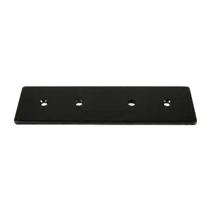 ACOPLE I VERTICAL PARA RIEL MAGNÉTICO DE APLICAR 25MM NEGRO