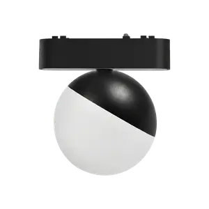 APLIQUE RIEL MAG. RS-31 Ø100MM 10W 3000K 120° NEGRO