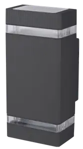 BL04 BIDIRECCIONAL 2XGU10 NEGRO