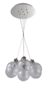 COLGANTE DECORATIVO LED 7 X 4W BLED NOVALUCCE