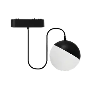 COLGANTE RIEL MAG. RS-30 Ø100 X 1000MM 10W 3000K 120° NEGRO