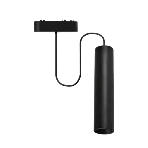 COLGANTE RIEL MAG. RS-34 Ø50 X 1000MM 9W 3000K 24° NEGRO