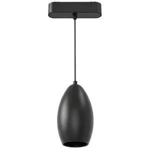 COLGANTE RIEL MAG. RS-46 Ø90 X 20 X 1000MM 10W 3000K 24° NEGRO