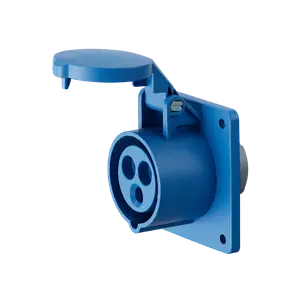 CONECTOR IND TOMA EMBUTIR 2P+T 16A IP44 230V AZUL