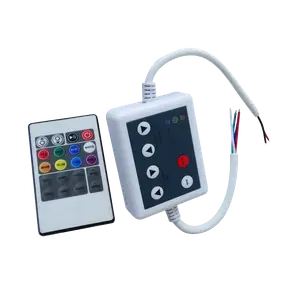 CONTROLADOR IR 24 FUNC. P/TIRA LED RGB IP20