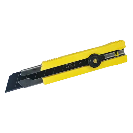 CUTTER USO PESADO HOJA SK5 25 MM NOVALUCCE