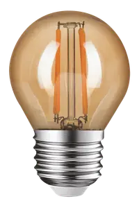 GOTA LED G45 FILAMENTO 2 W LC E27 AMBAR NOVALUCCE