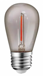 GOTA LED S14 IP65 1W NARANJA NOVALUCCE