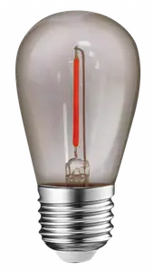 GOTA LED S14 IP65 1W ROJA NOVALUCCE