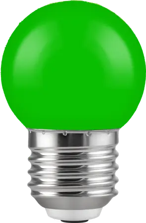 GOTA LED VERDE 2 W E27 NOVALUCCE