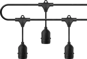 GPL-7 GUIRNALDA 15 X E27 7M + 3M CHICOTE NOVALUCCE