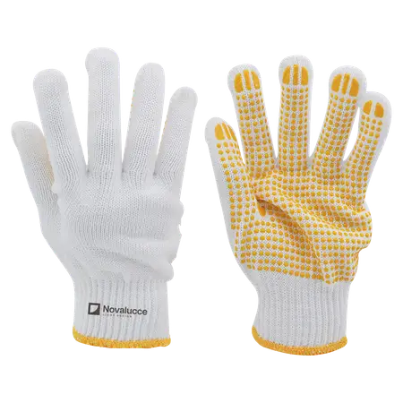GT-01 GUANTES DE TRABAJO MOTEADOS XL