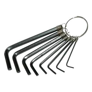 JUEGO LLAVES HEXAG. 8 PIEZAS 1,5/6 MM