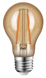 LAMPARA DE LED A60 FILAMENTO 7 W LC E27 AMBAR NOVALUCCE