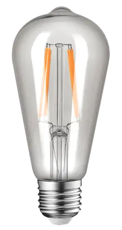 LAMPARA DE LED ST58 FILAM 8 W E27 LC NOVALUCCE CLARA