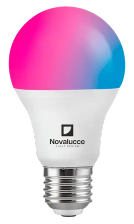 LAMPARA LED A60 11 W SMART RGB E27 NOVALUCCE