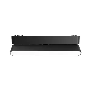 MÓDULO RIEL MAG. ORIENTABLE RS-11 25 X 222MM 12W 3000K OPAL NEGRO