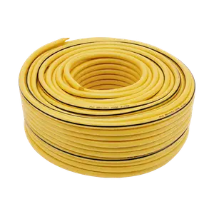 MANGUERA REFORZADA 50M 12MM PVC AMARILLO