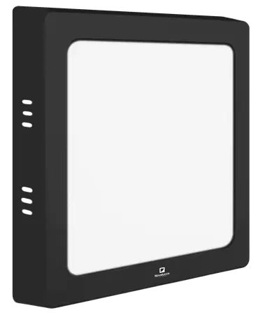 PANEL PLAFON CUADRADO LED NOVALUCCE GRACE 112 6000K NEGRO