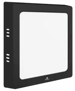 PANEL PLAFON CUADRADO LED NOVALUCCE GRACE 118 6000K NEGRO