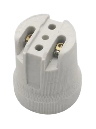 PORTALAMPARA E27 CERAMICO