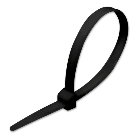 PRECINTO NEGRO 3,6X250MM NOVALUCCE