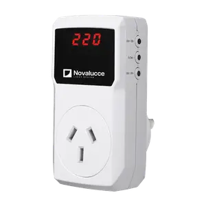 PROTECTOR DE VOLTAJE 10A C/FICHA PVA10 NOVALUCCE