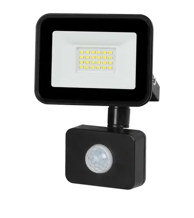 PROYECTOR LED ALUM. 10W C/SENS.MOV.NOVALUCCE