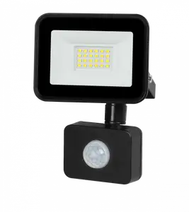 PROYECTOR LED ALUM. 10W C/SENS.MOV.NOVALUCCE