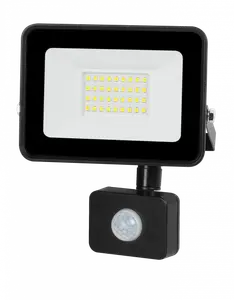 PROYECTOR LED ALUM. 30W C/SENS.MOV.NOVALUCCE