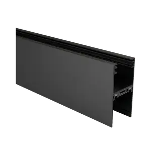 RIEL MAGNÉTICO RP-04 25MM X 1M NEGRO