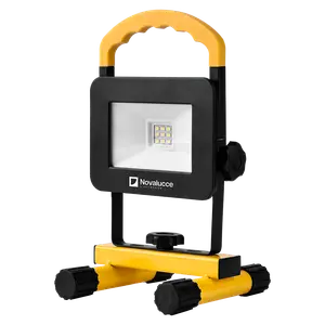 RP-10 REFLECTOR LED PORTATIL RECARG. 10W LD NEGRO NOVALUCCE