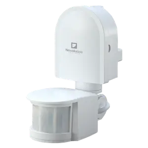 SENSOR DE MOV. 180° PARED BLANCO NOVALUCCE