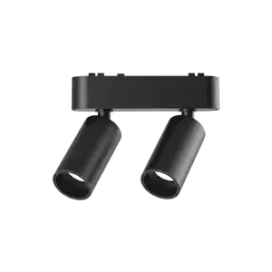 SPOT RIEL MAG. ORIENTABLE RS-20 Ø31 X 95MM 2X5W 3000K 24° NEGRO