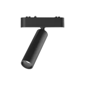 SPOT RIEL MAG. ORIENTABLE RS-21 Ø31 X 145MM 7W 3000K 24° NEGRO