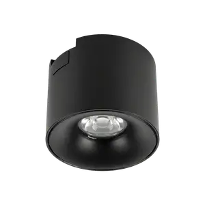 SPOT RIEL MAG. RS-27 Ø70 X 54MM 7W 3000K 25° NEGRO