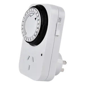 TIMER MECANICO 10A C/FICHA Y TOMA NOVALUCCE