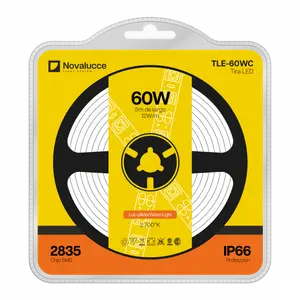 TLE-60WC TIRA 60 LEDS IP66 2835 LC 5 MTS NOVALUCCE