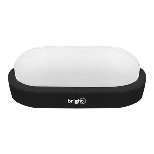 TORTUGA 12W 3000K NEGRA BRIGHT