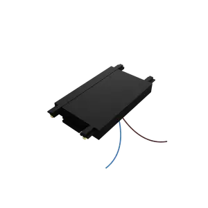 UNIÓN CONEXIÓN PARA RIEL MAGNÉTICO 25MM RA-08 NEGRO