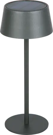 VELADOR SUN-N SOLAR USB 3000K DIM NEGRO NOVALUCCE